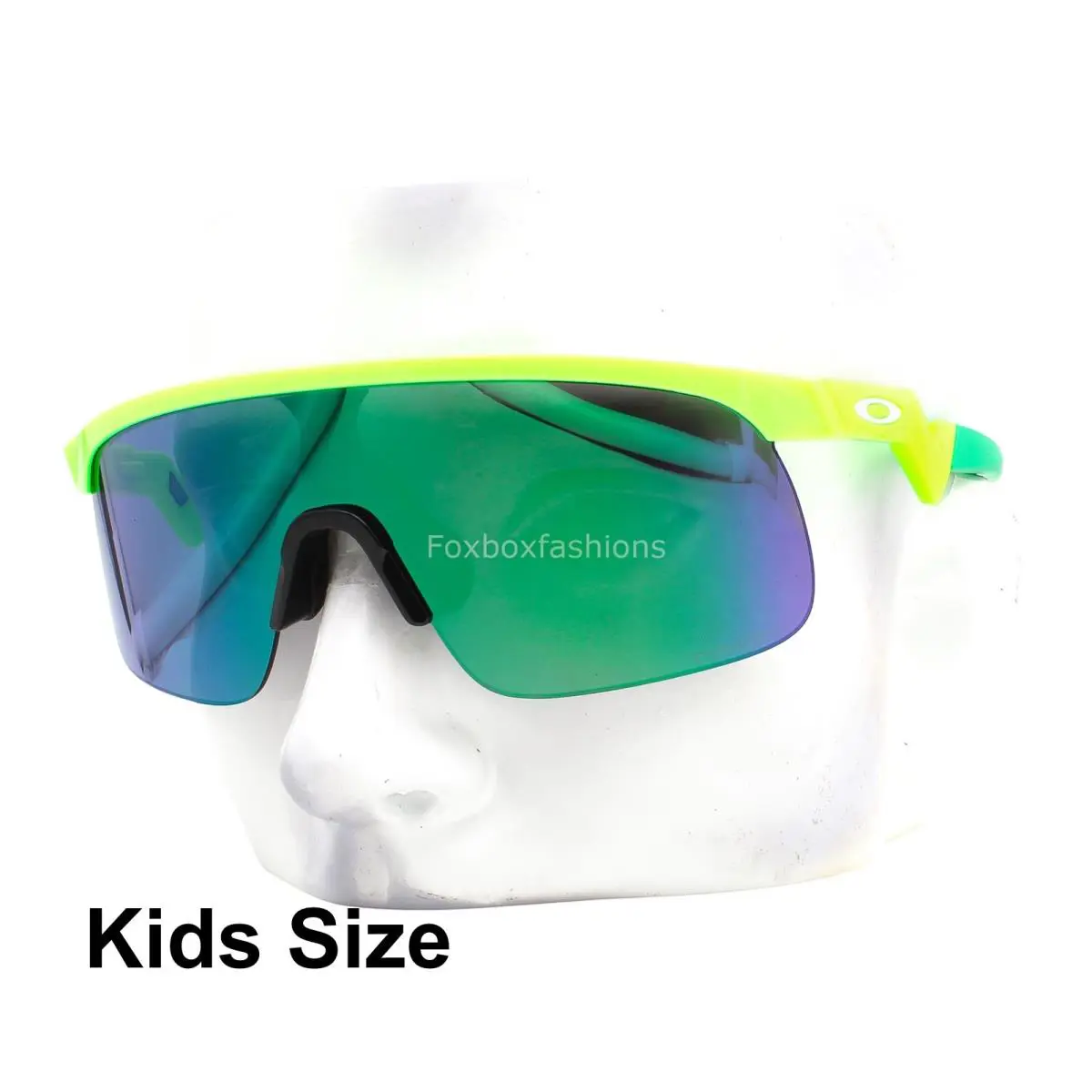 Youth Fit Sunglasses OJ9010-0623 Resistor XS Neon Green Jade Kids Size by Oakley