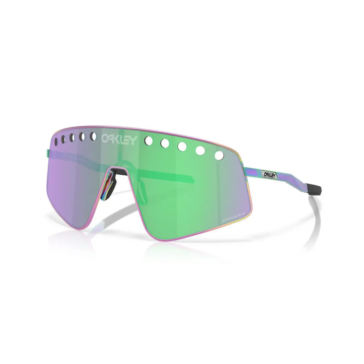 Sunglasses Sutro Ti Sweep OO6025-0538 Polished Oil Slick /prizm Road Jade by Oakley