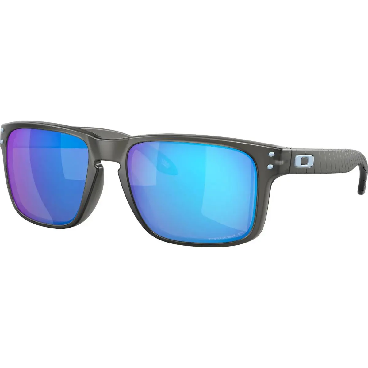 Sunglasses Holbrook Matte Grey Smoke W/prizm Sapphire Polarized OO9102-X5 by Oakley