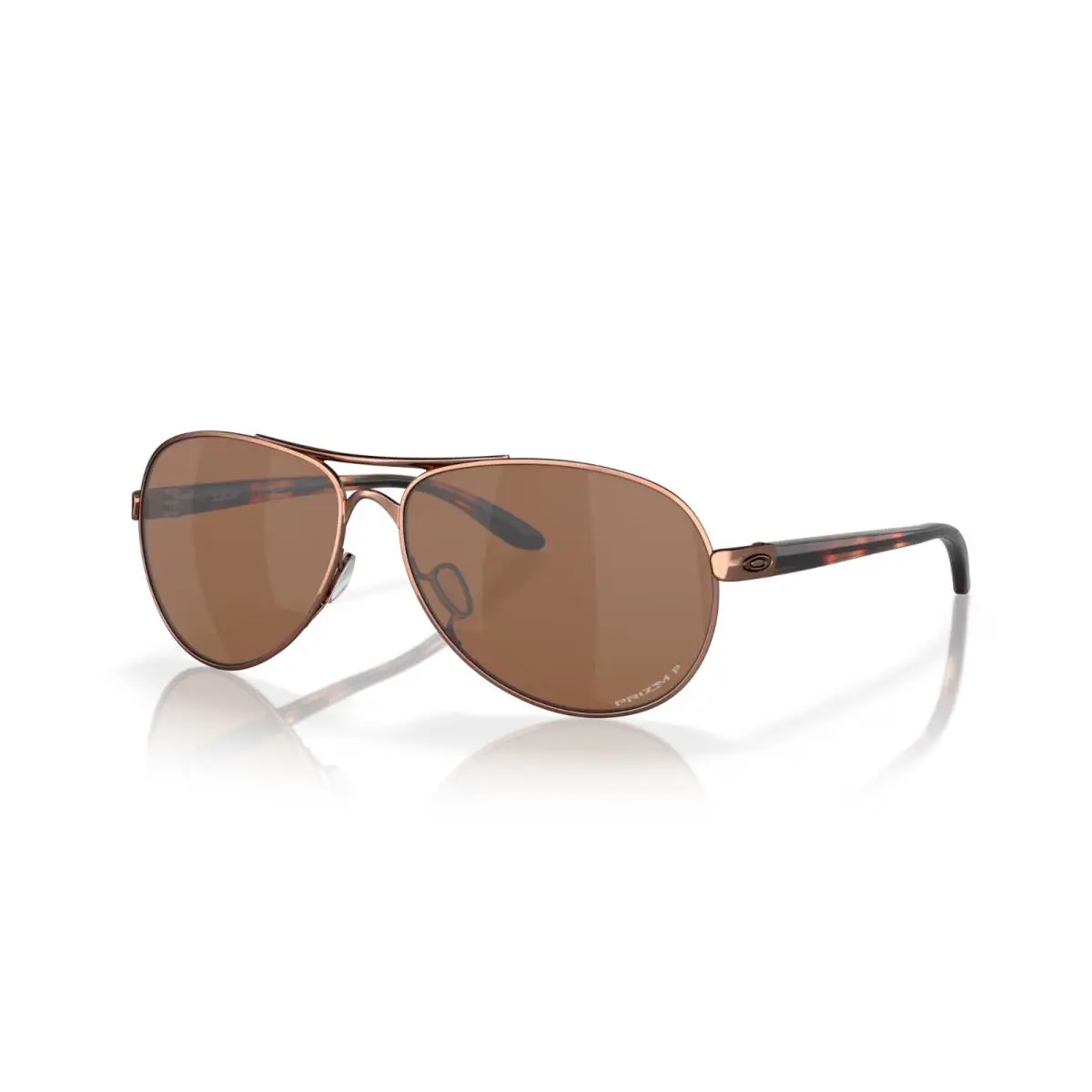Sunglasses Feedback OO4079-3159 Rose Gold / Prizm Tungsten Polarized Lens by Oakley