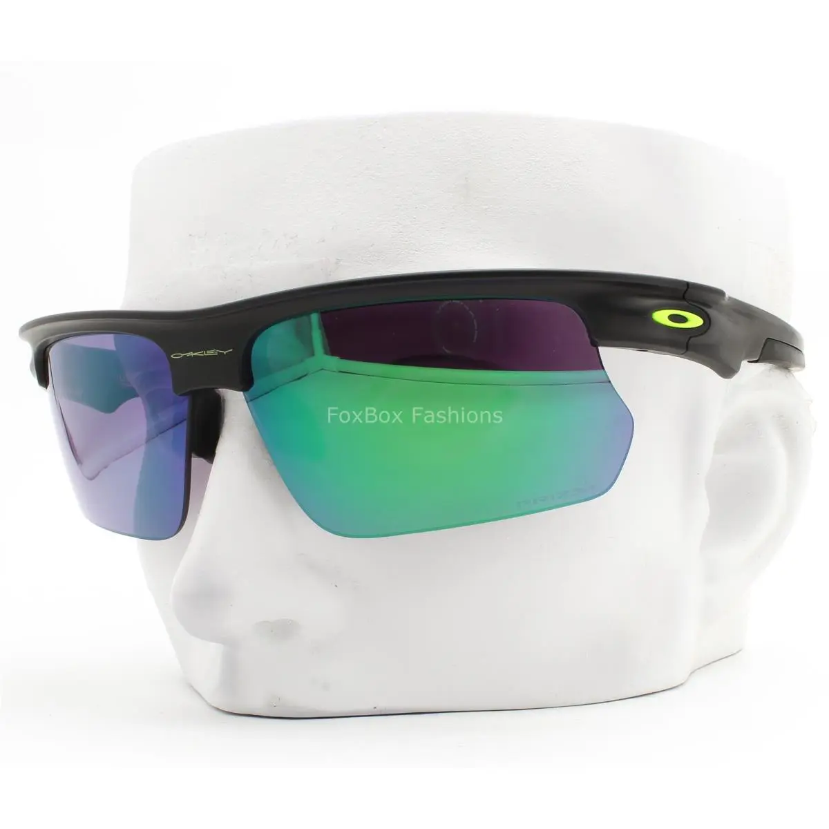 Bisphaera Court Sunglasses Matte Black Prizm Road Jade OO9400-2368 W/case by Oakley
