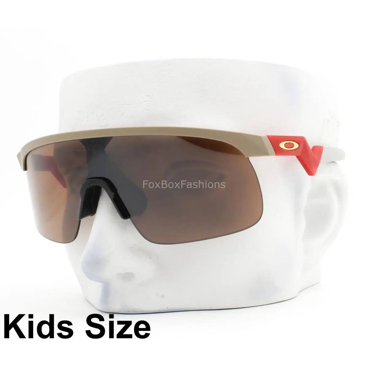 Kids Sunglasses Patrick Mahomes Resistor XS OJ9010 Tan Prizm Tungsten by Oakley