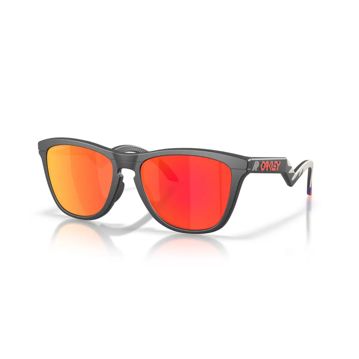 Frogskins Hybrid x Albino Preto AP Matte Black w Prizm Ruby OO9289-11 by Oakley