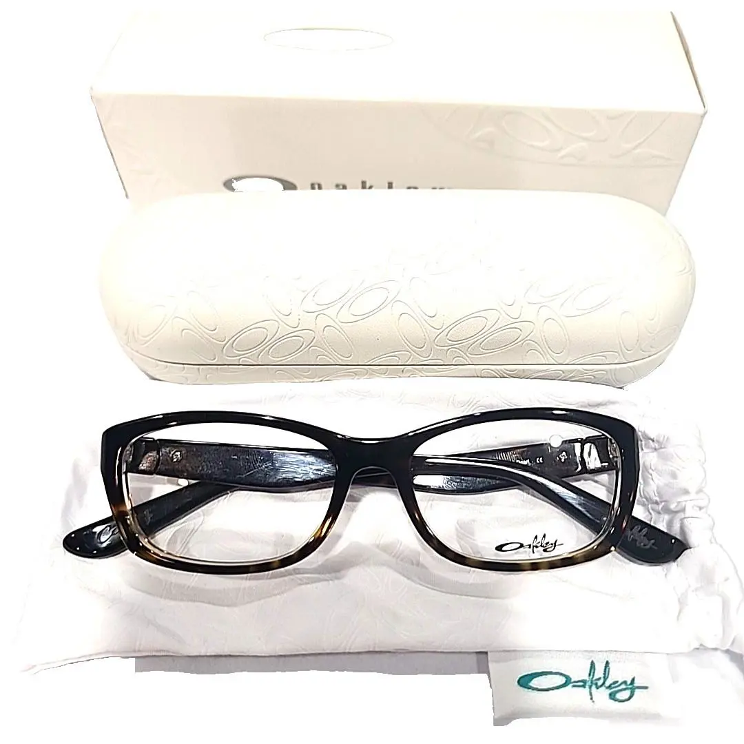 OX1059-0351 Convey Tortoise Pearl Eyeglasses 51-16 139 Box Case Pouch by Oakley