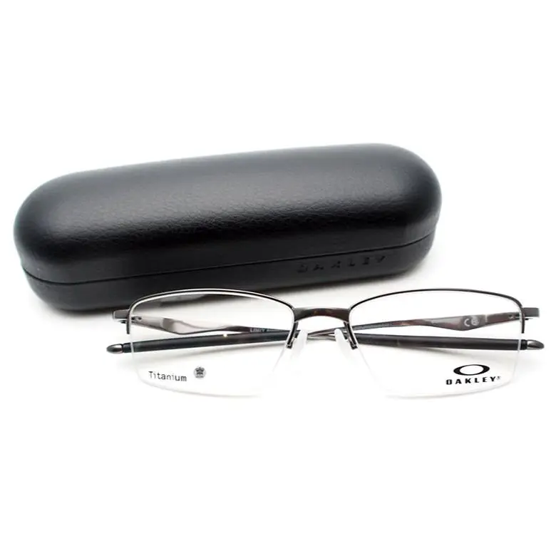 Limit Switch 0.5 OX5119-0454 Titanium Black Chrome Eyeglasses 54-17 by Oakley
