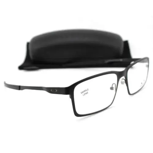 Oakley Base Plane OX3232-0156 Satin Black W/spring Hinges Eyeglasses 56-17