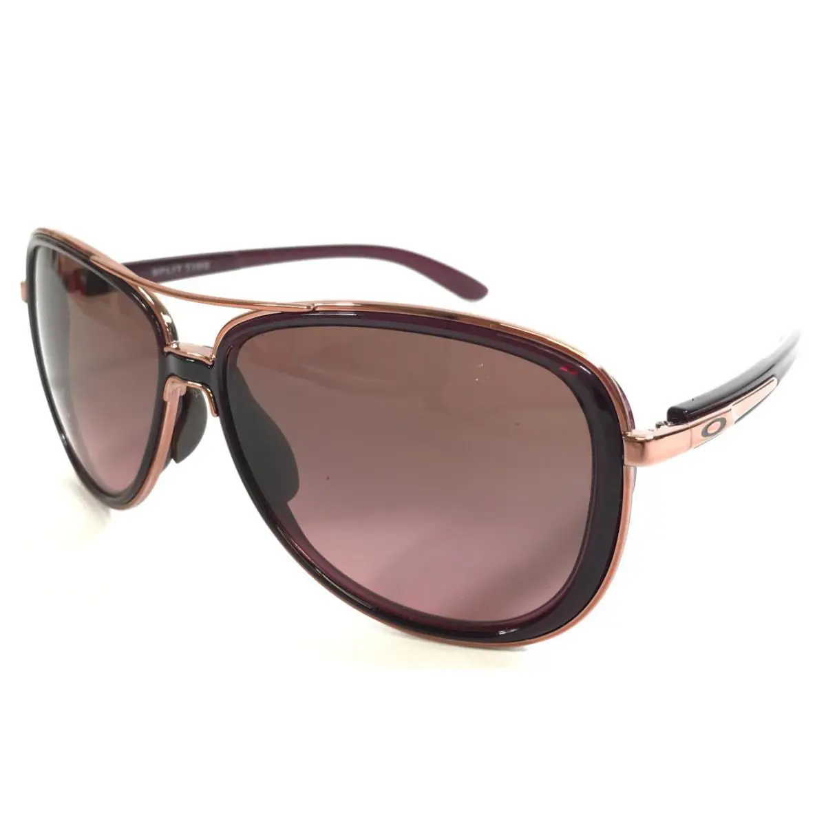 Sunglasses Split Time OO4129-0258 Crystal Raspberry Frames Gradient Lens by Oakley