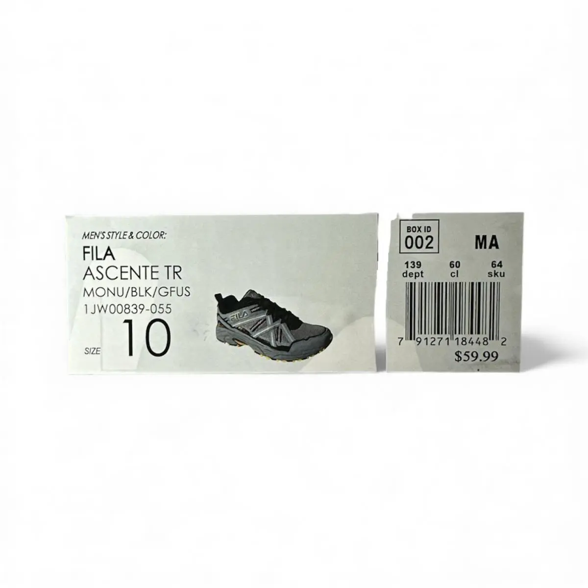 Fila shoes - FILA Original Fitness - Original Fitness - Monument / Black / Gold Fusion 5