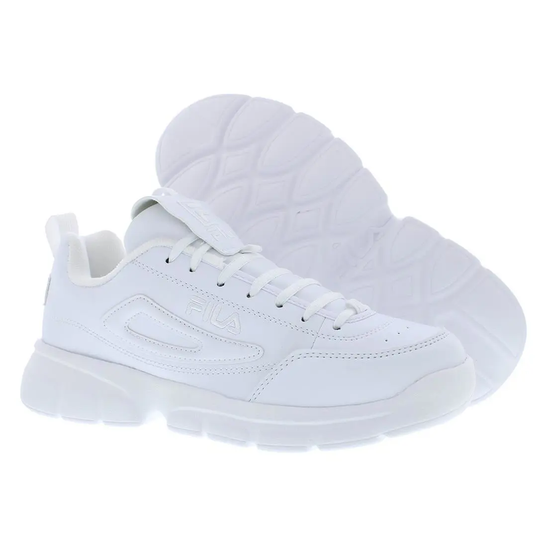 Fila shoes - Triple White, Main: White 3