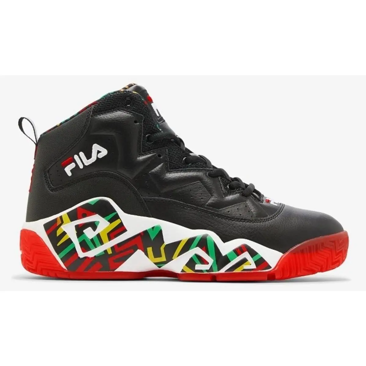 Fila shoes - Black, Red, White 6