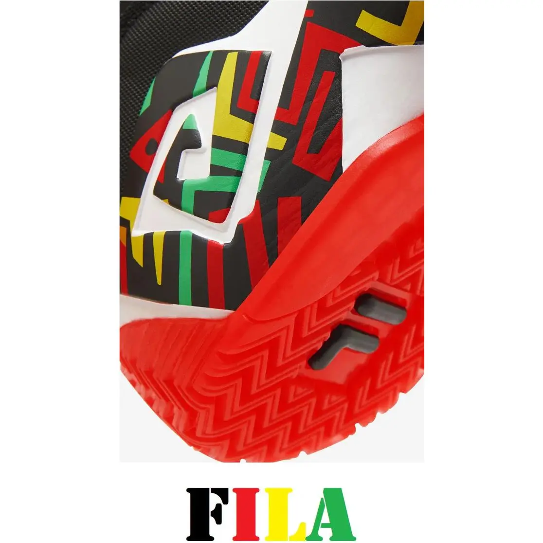 Fila shoes - Black, Red, White 1