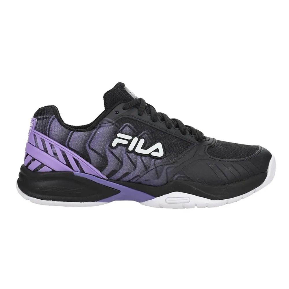 Fila shoes - Fila Volley Zone Pbf Pickleball - 5PM01804-019 - Black, Purple 4