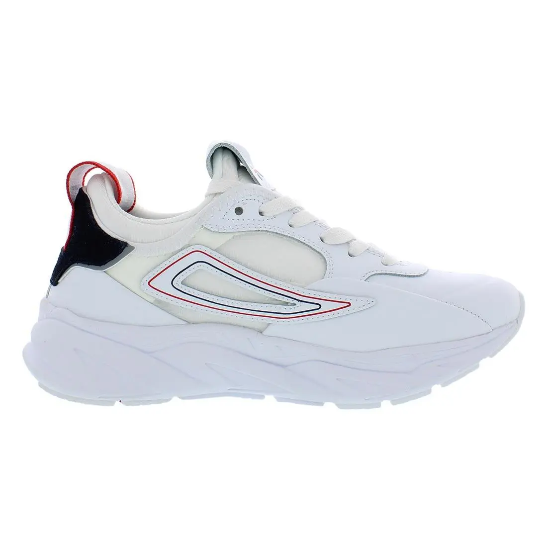Fila shoes - White/Red/Navy, Main: White (UPC: 791272387905) 1