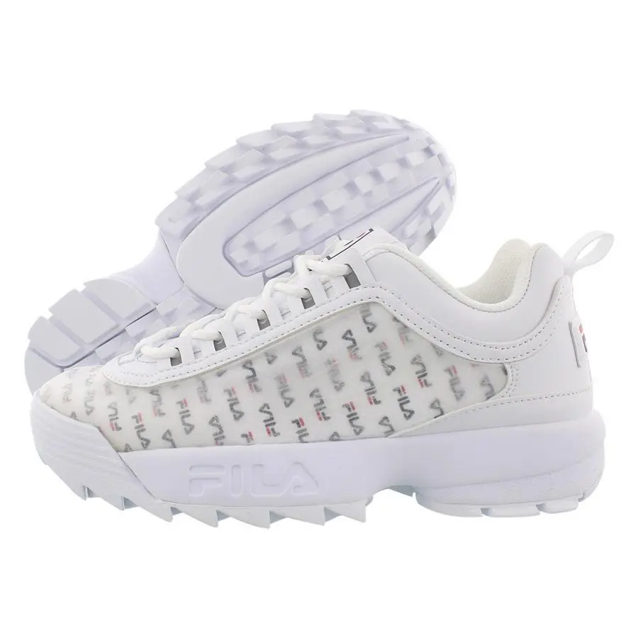Fila shoes - White/Navy/Red, Main: White (UPC: 633641931527) 2