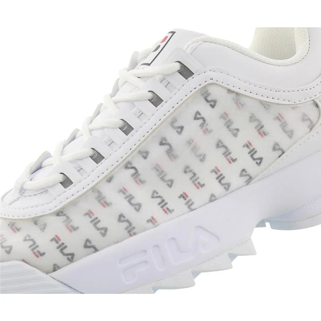 Fila shoes - White/Navy/Red, Main: White (UPC: 633641931527) 0
