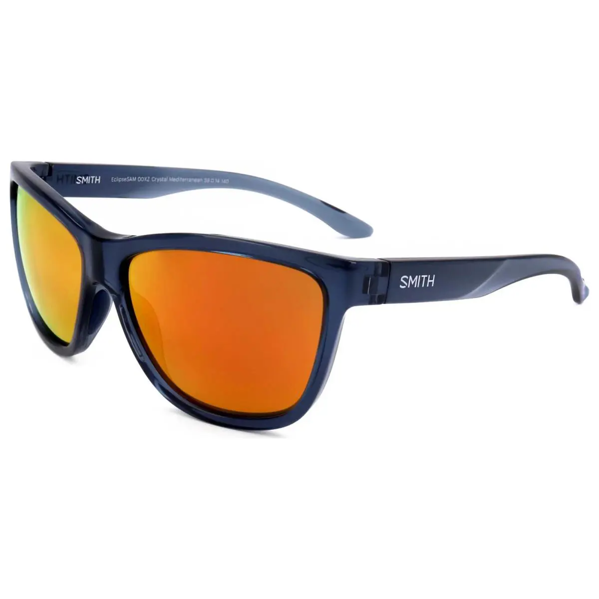 Smith Eclipse Sunglasses Soft Case 0OXZ Blue Crystal Chromapop 59-14-140 - Frame: Blue