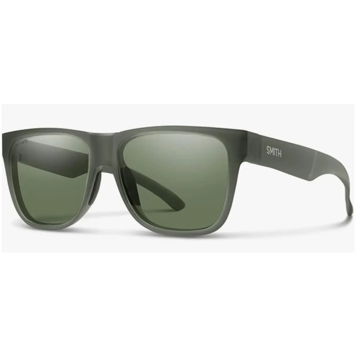 Smith Lowdown 2 Sunglasses-matte Moss Crystal-gray Green CP Polarized Lens