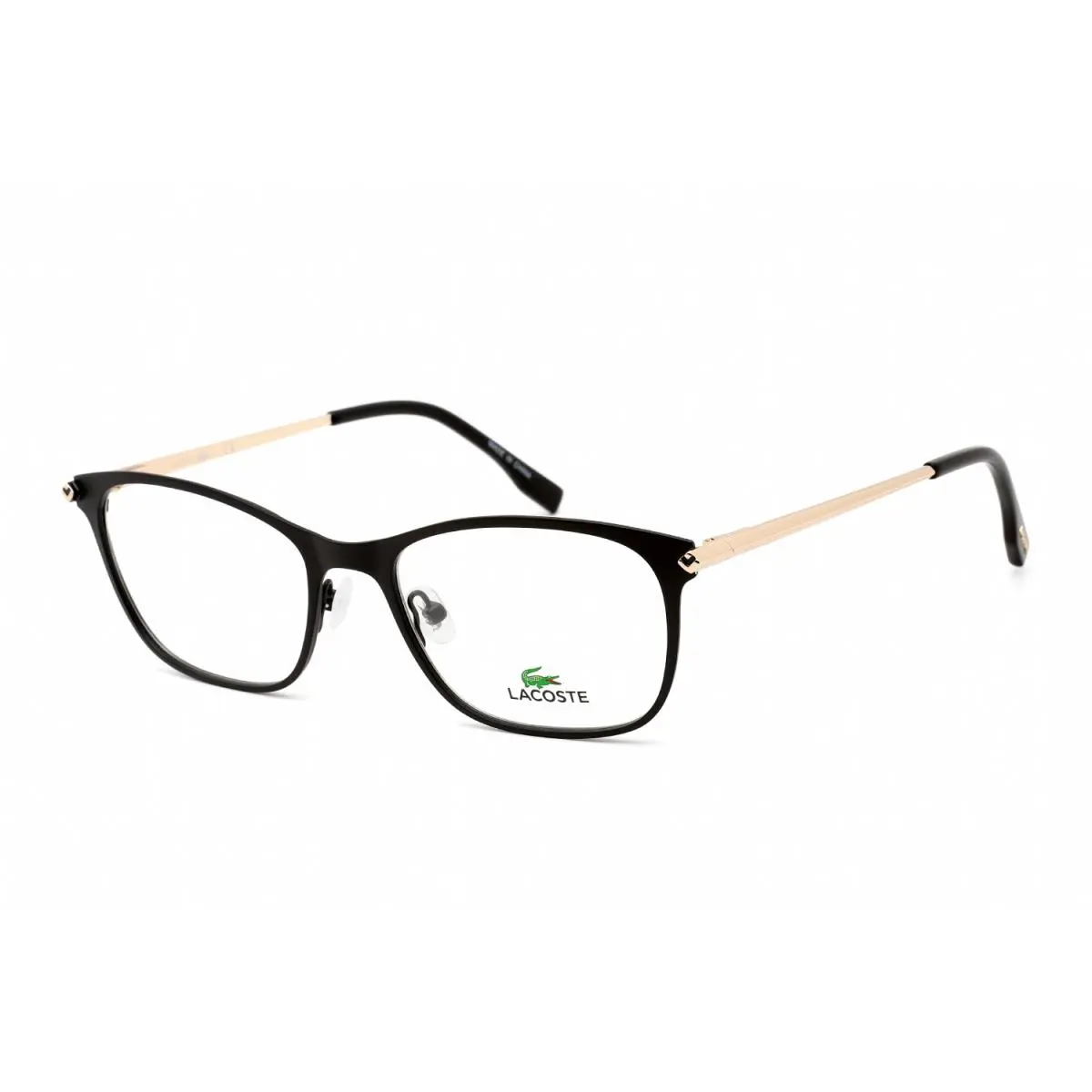 L2276-001-56 Eyeglasses Frame Size 56mm 19mm 140mm Black Unisex 88689576 by Lacoste