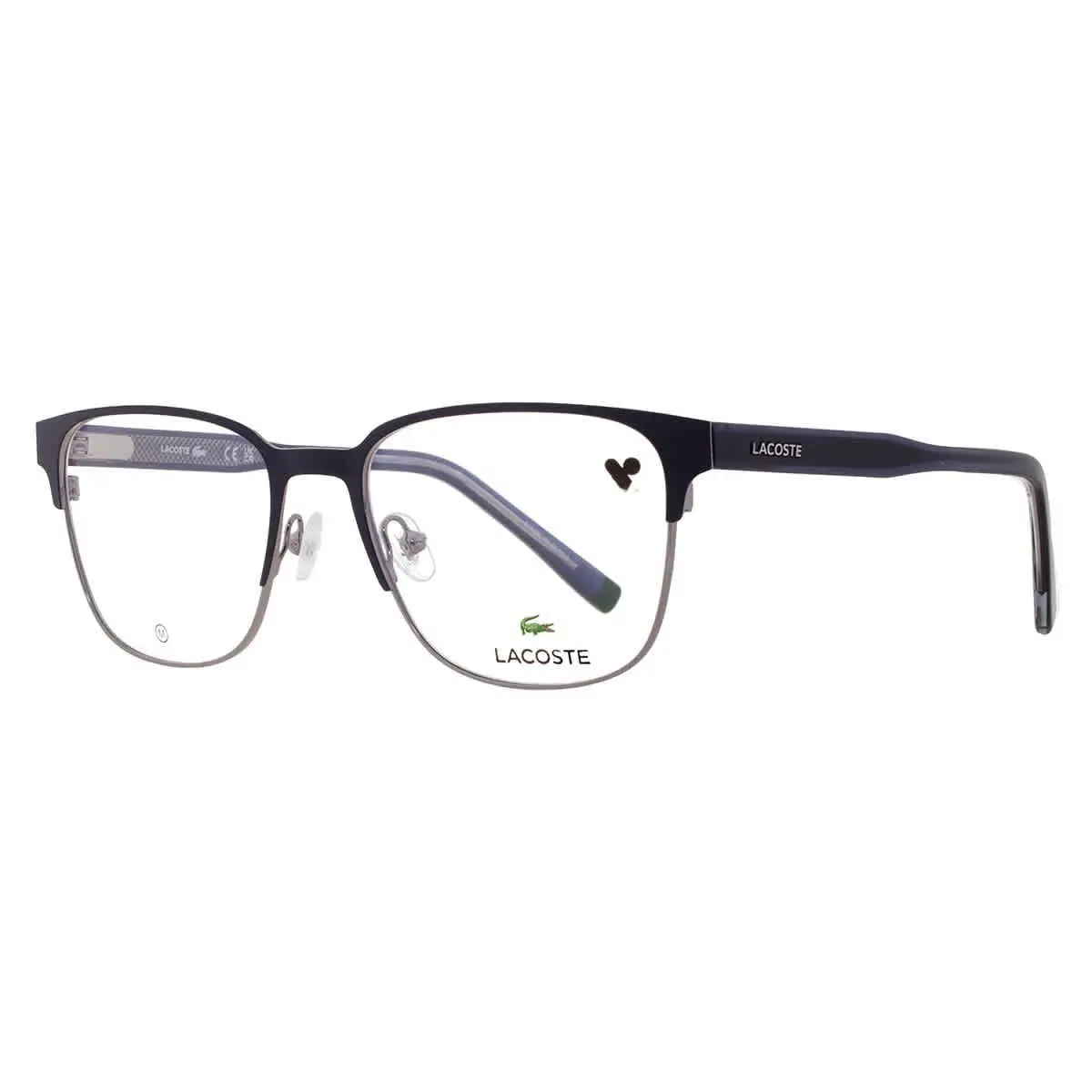 Demo Square Men`s Eyeglasses L2304 424 53 L2304 424 53 by Lacoste