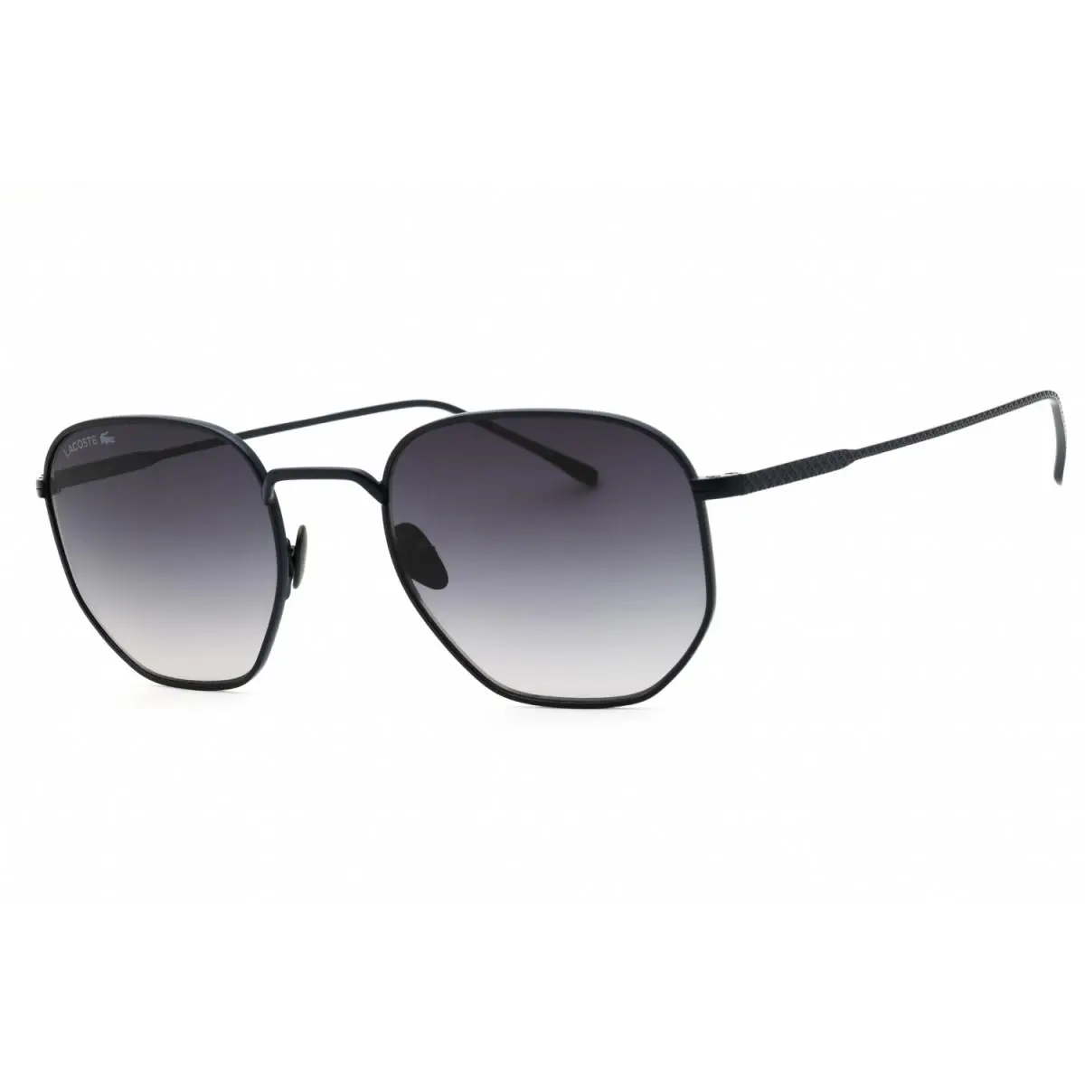 Lacoste L198SN 424 Matte Blue/smoke Gradient 51-21-145 Sunglasses