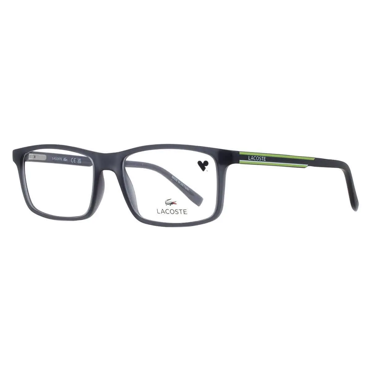 Lacoste Demo Rectangular Unisex Eyeglasses L2858 N 024 54 L2858 N 024 54
