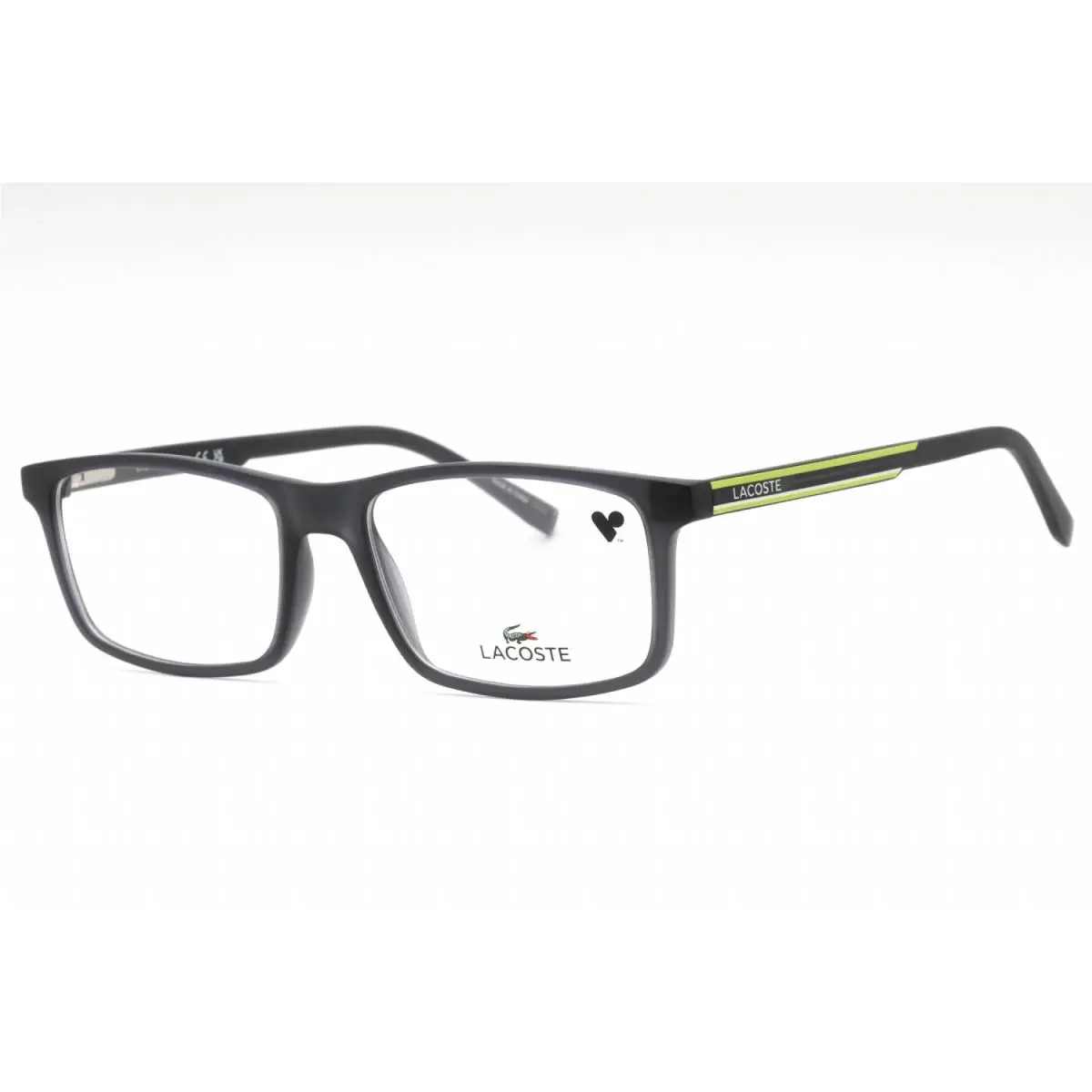 Lacoste Demo Rectangular Unisex Eyeglasses L2858 N 024 54 L2858 N 024 54