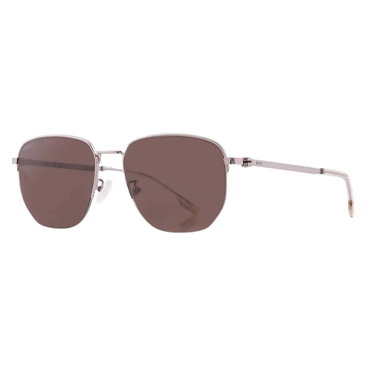 Hugo Boss Brown Square Men`s Sunglasses Boss 1538/F/SK 06LB/70 57 Boss 1538/F/SK