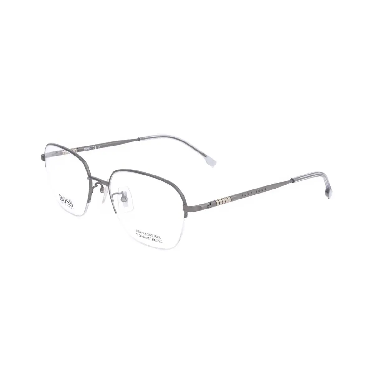 Hugo Boss Men`s 54mm Matte Ruthenium Opticals BOSS1346-F-R81-54