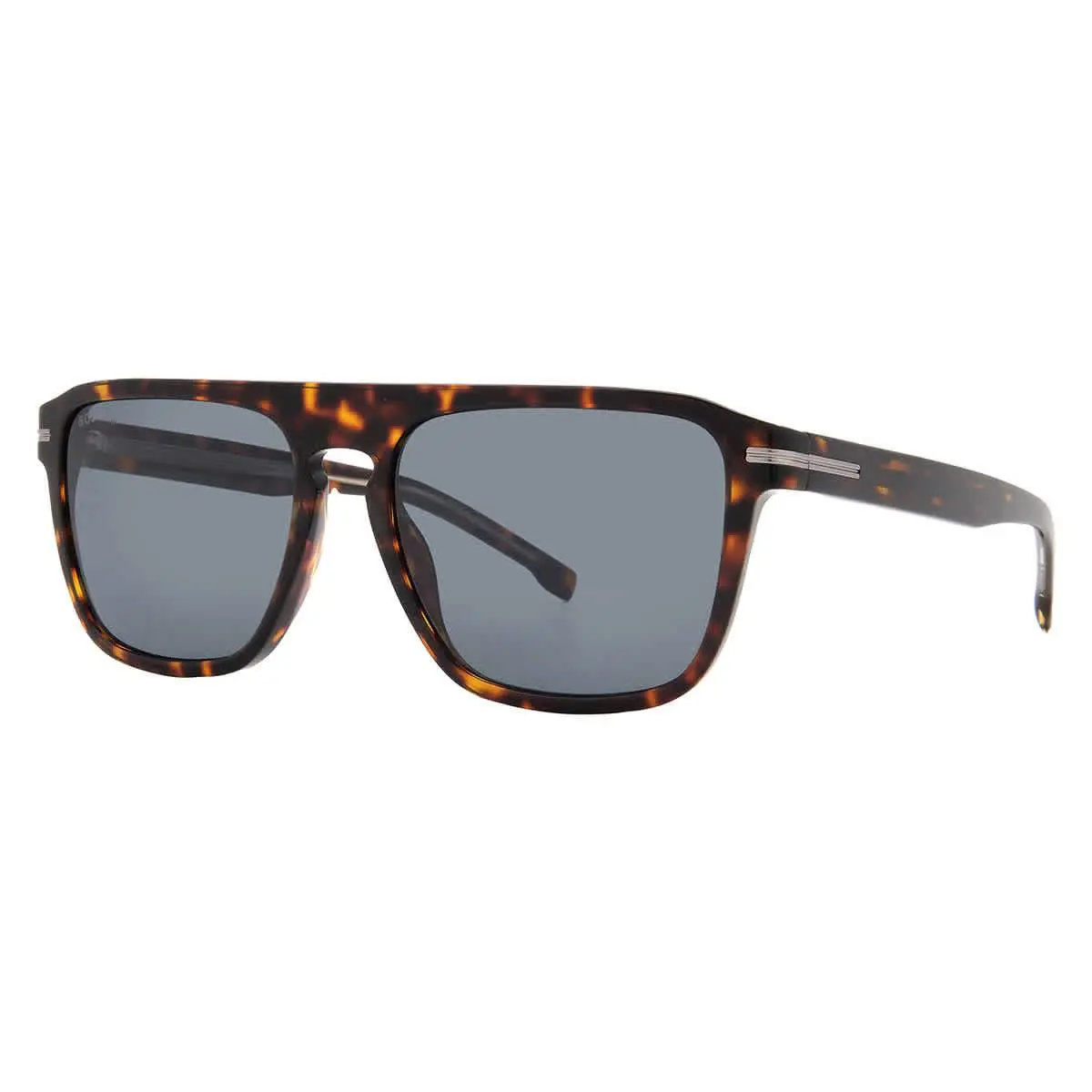 Hugo Boss Grey Square Men`s Sunglasses Boss 1599/S 0086/IR 56 Boss 1599/S