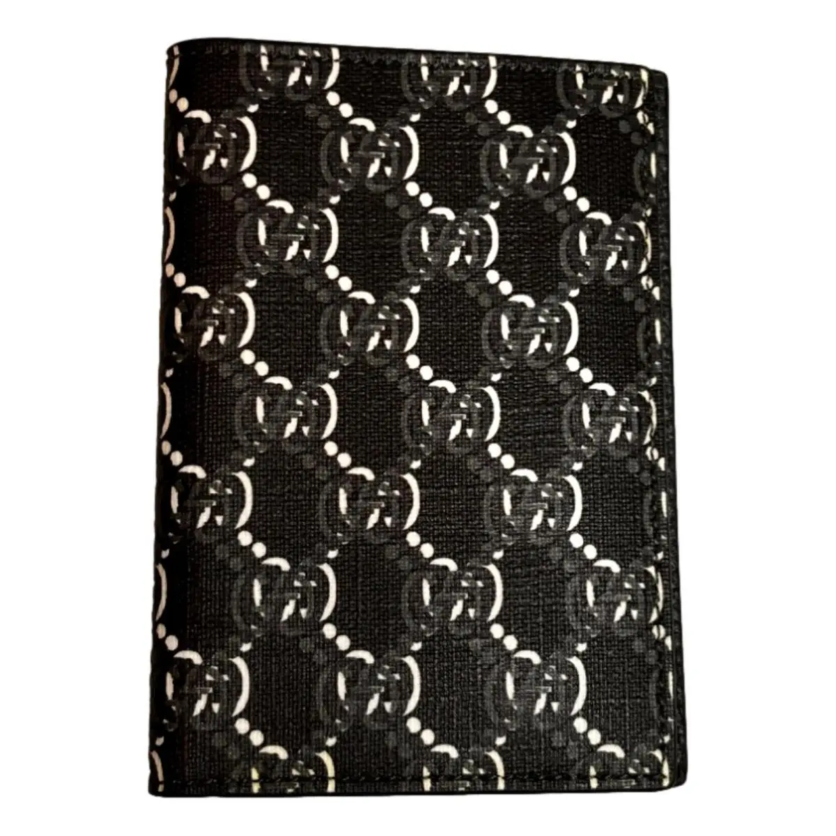 Gucci GG Shadow Black Leather Large Bifold Wallet 802025 w/ Box