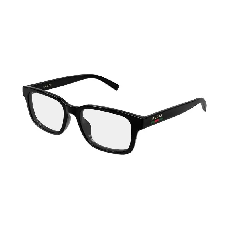 Gucci GG2107OL Eyeglasses Eye Glasses 005 Shiny Black 57mm Unisex