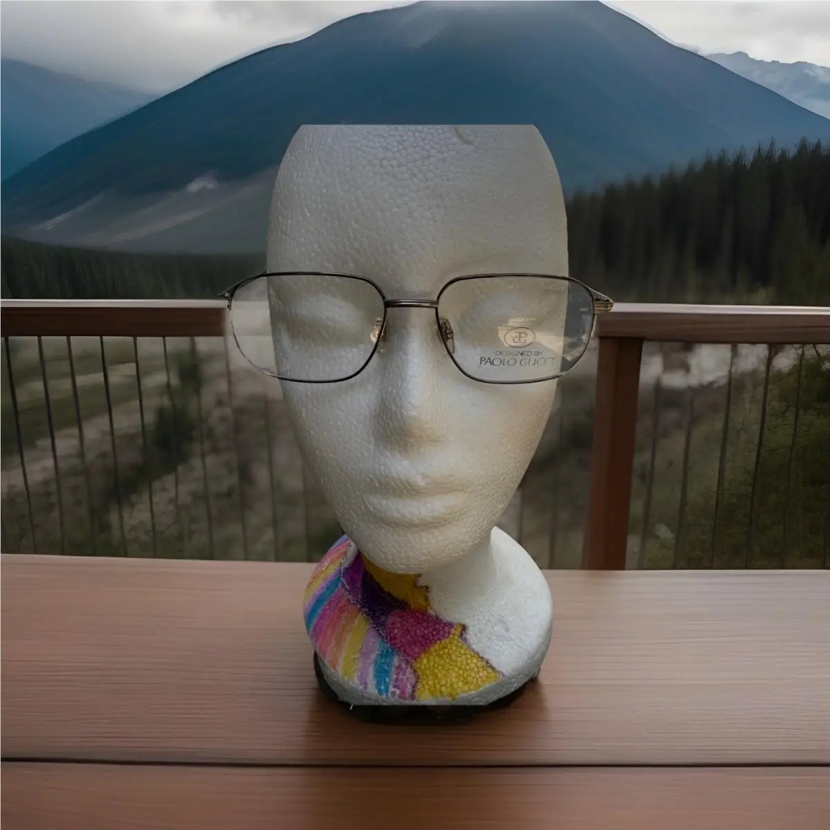 Paolo Gucci Vintage Old Stock Grey Metal Frames Unisex 21 Karat Gold Plated