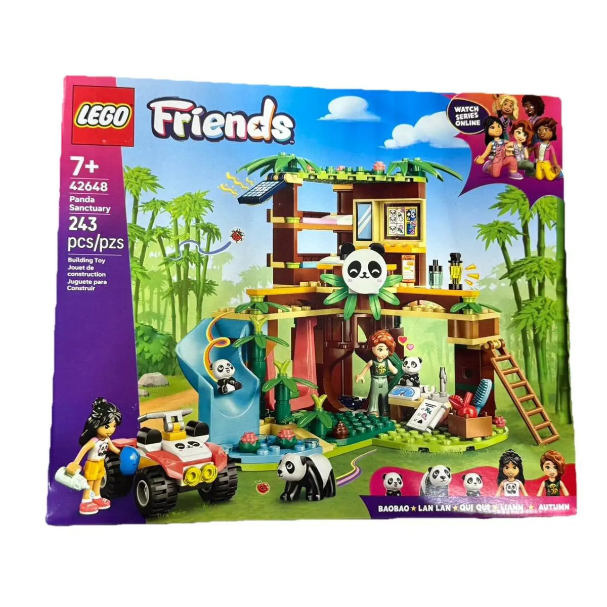 Lego Friends Panda Sanctuary Set 42648 243 Pieces