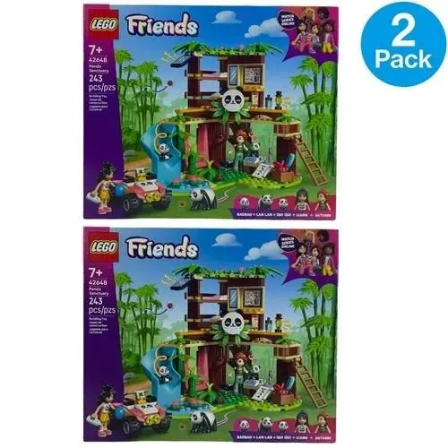 Lego Friends Panda Sanctuary Building Toy Set 243 Pcs 2 Pack