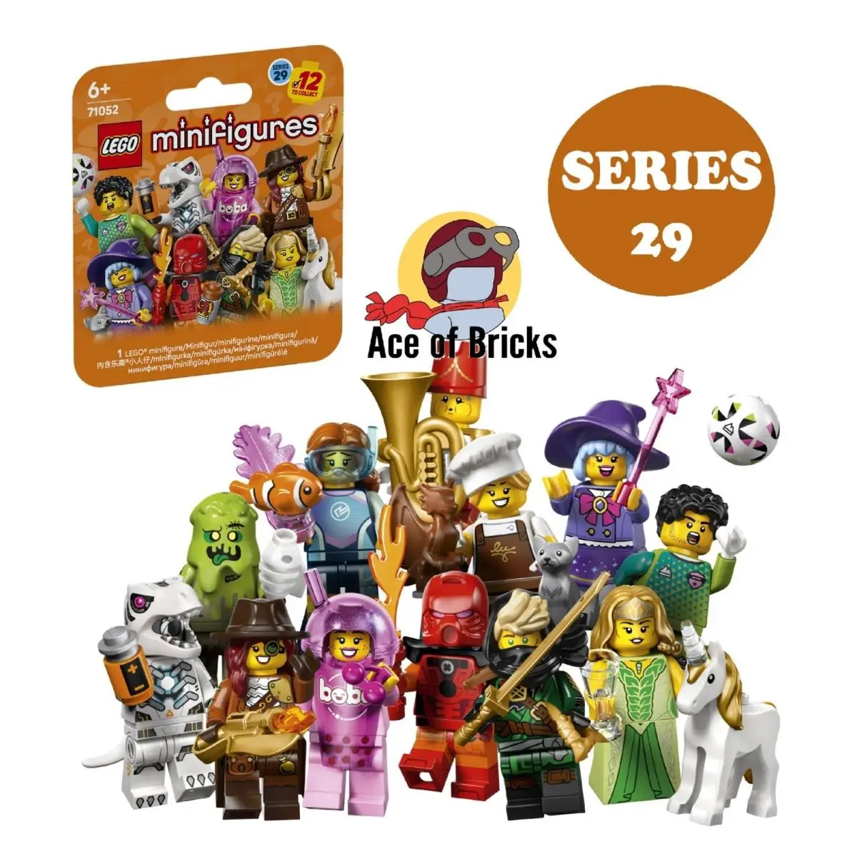 Lego 71052 Minifigures Series 29 - Complete Set of 12 IN Stock