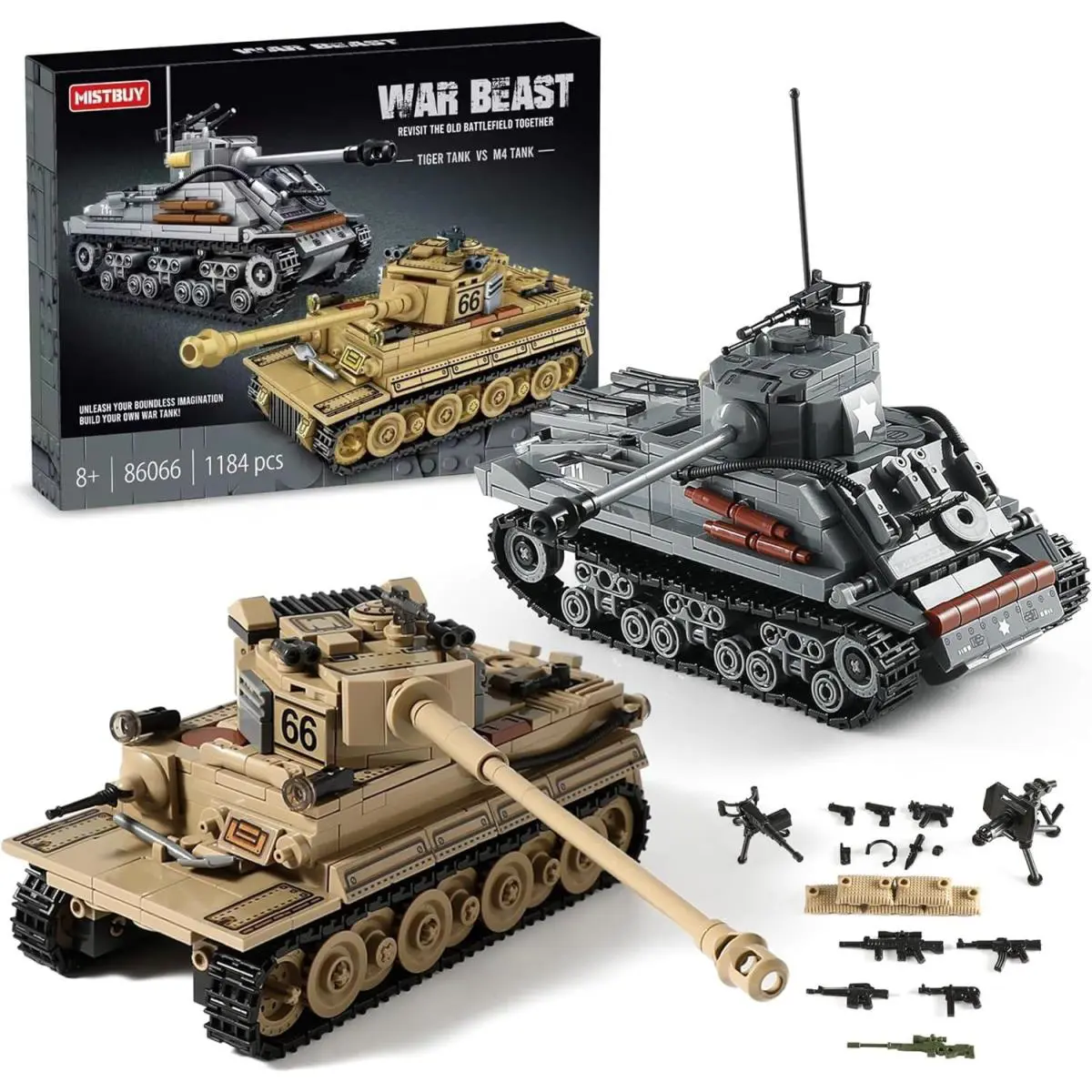 Army Tank Toys Building Sets Compatible with Lego