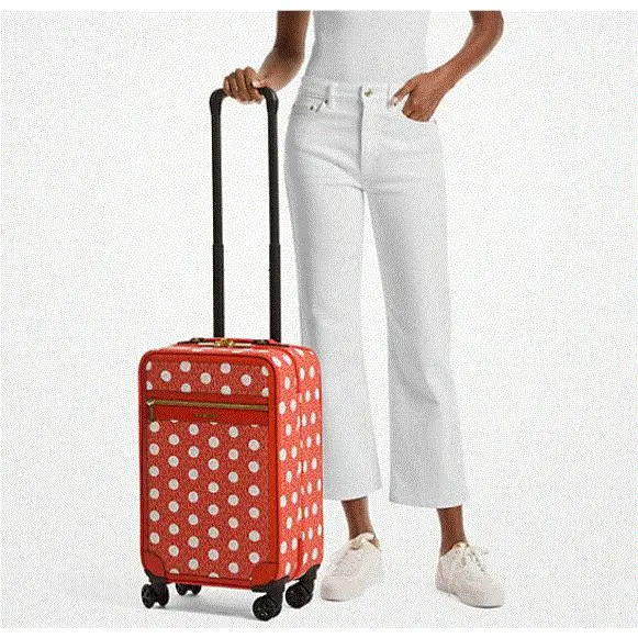 Michael Kors Small Polka Dot Signature Logo- Carry On Suitcase