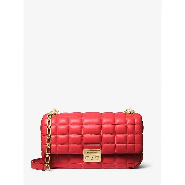 Michael Kors Tribeca Large Quilted Leather Shoulder Bag