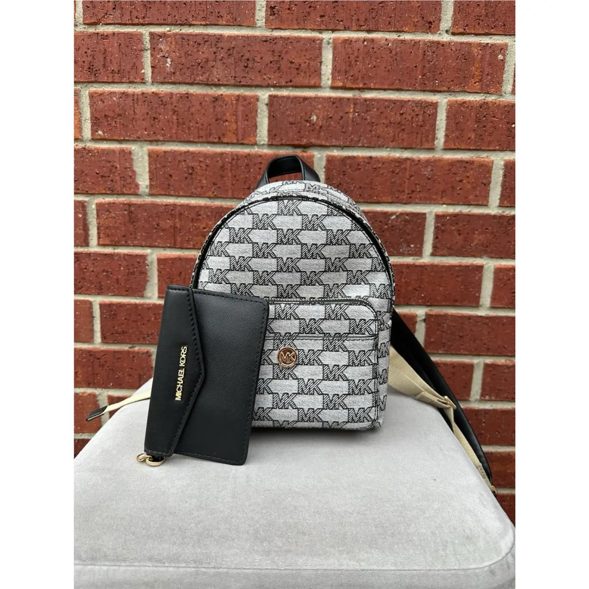 Michael Kors Ladies XS Mini School Travel Shoulder Backpack Bag Satchel Black