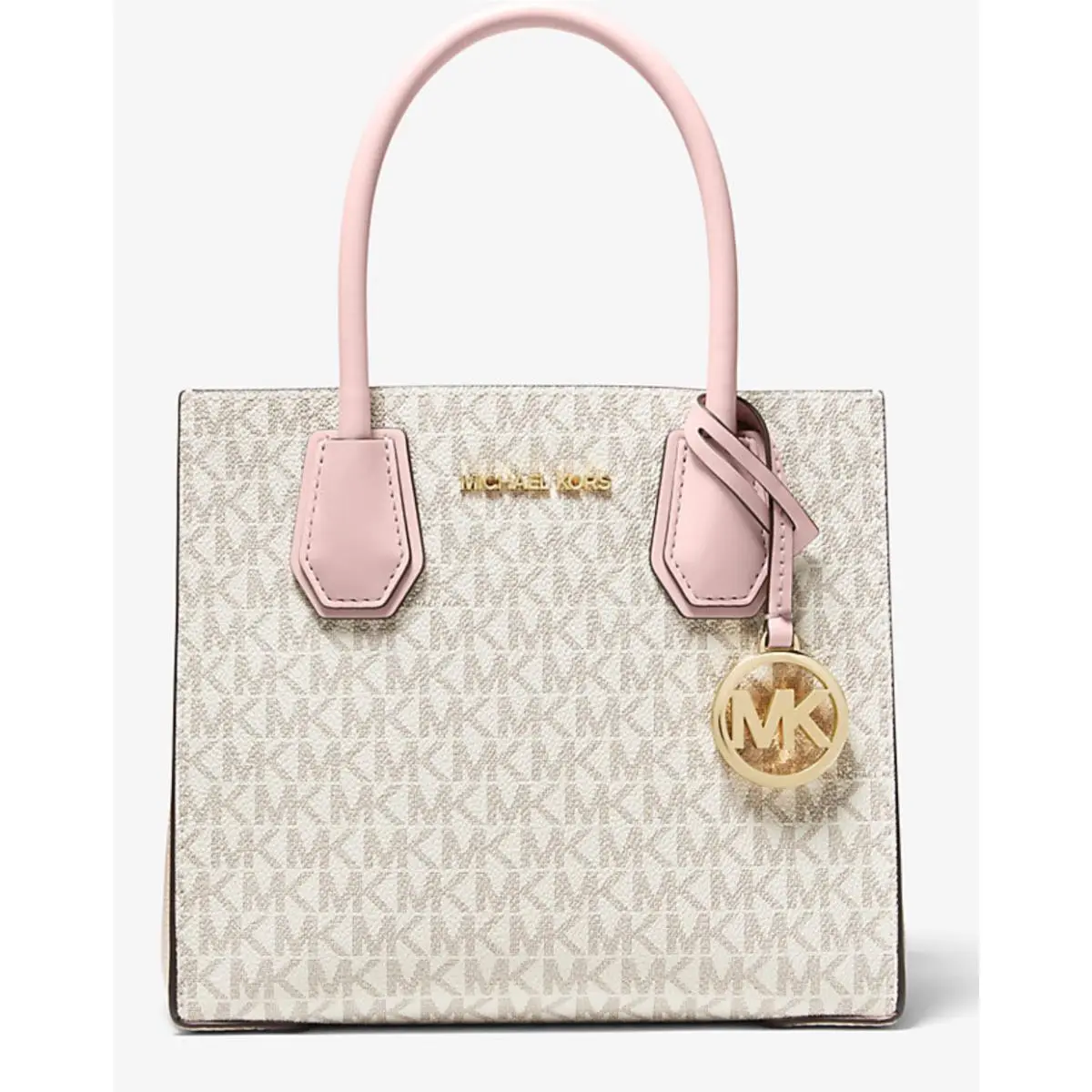 Michael Kors Mercer Medium Logo Accordion Crossbody 9 X 8 X 4