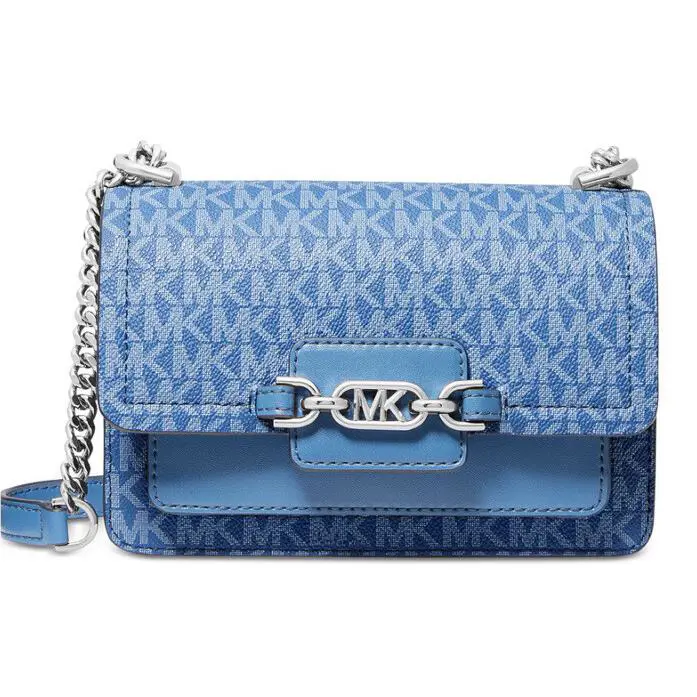 Heather Extra Small Crossbody by Michael Michael Kors. Blue
