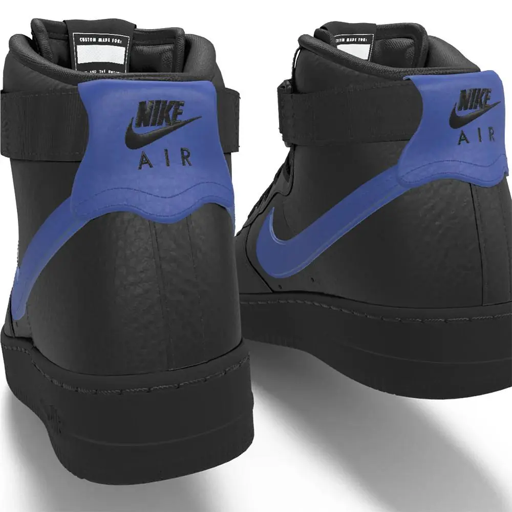 Nike shoes - Nike Air Force 1 - Air Force - Black 15