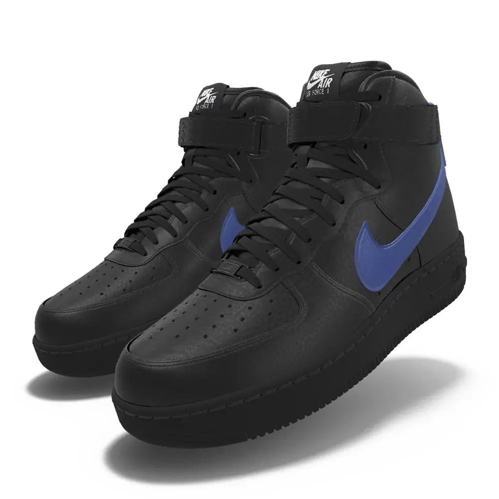 Nike shoes - Nike Air Force 1 - Air Force - Black 8