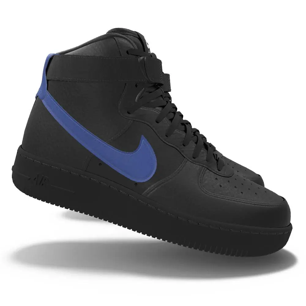 Nike shoes - Nike Air Force 1 - Air Force - Black 9
