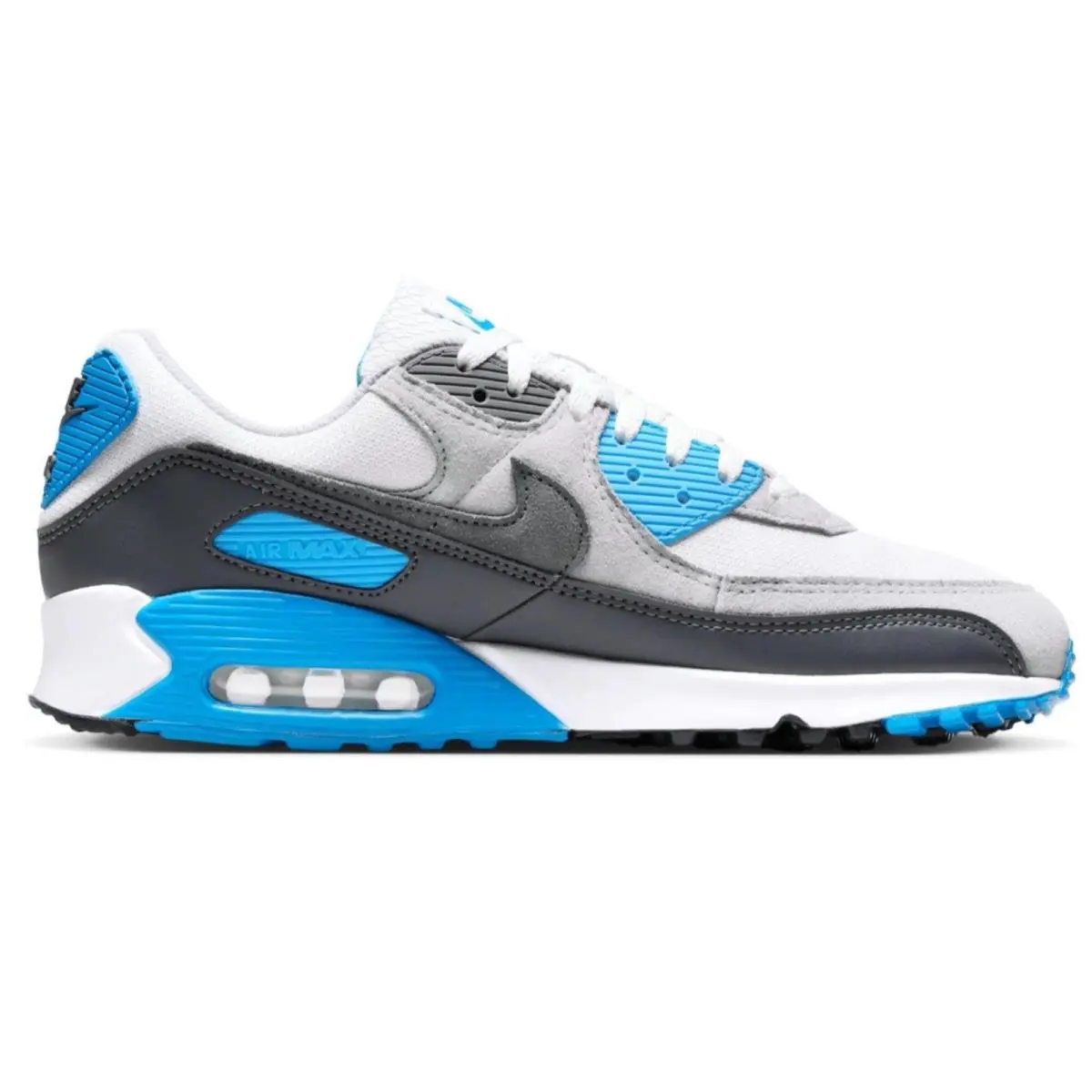 Nike shoes - Nike Air Max 90 - Air Max - Blue, Maufacturer: Platinum Tint/Iron Grey/Blue Lightning 22