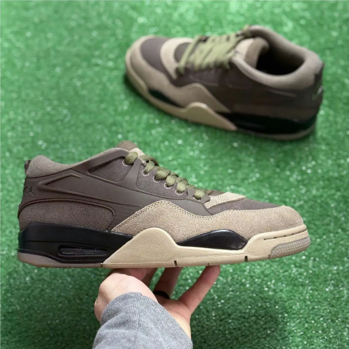 Nike shoes - Jordan 4 RM Ironstone - Ironstone - FQ7939-022 - Brown 4