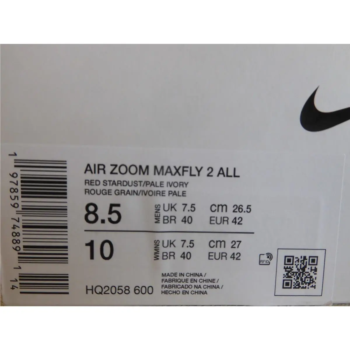 Nike shoes - Nike Air Zoom Maxfly - Air Zoom Maxfly - HQ2058-600 - Red 30