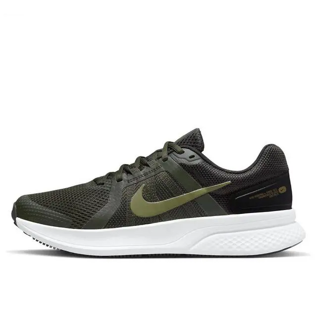 Nike Run Swift 2 Men`s Running Shoes Sequoia Pilgrim Black CU3517 301 - Sequoia Pilgrim Black