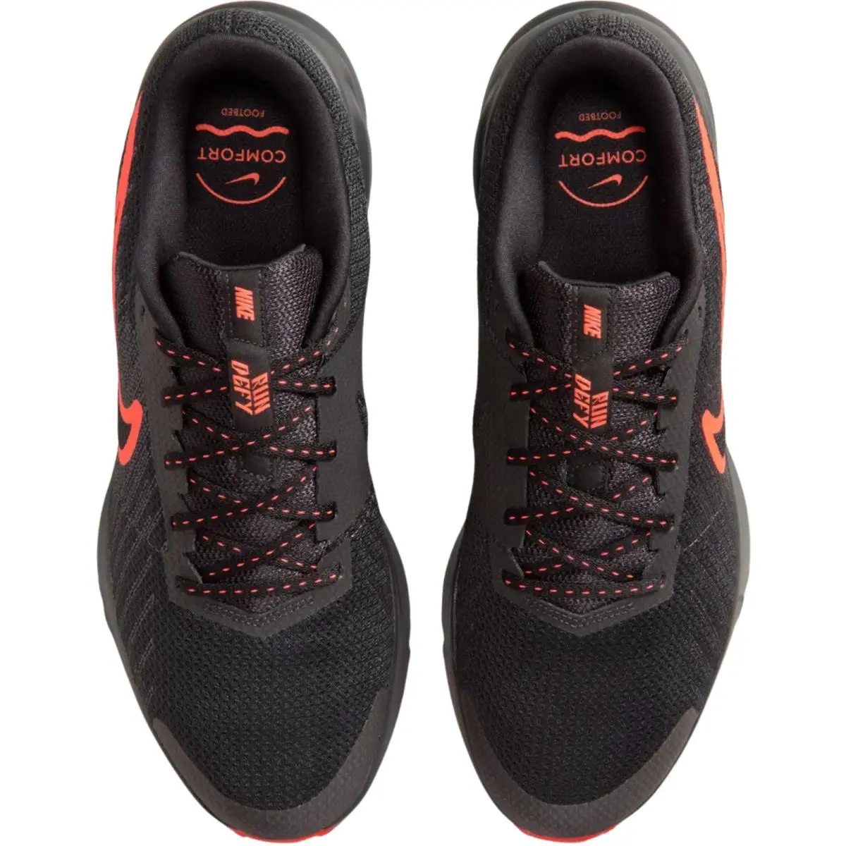 Nike shoes - Nike Run Defy - Run Defy - Black/Dark Hazel/Light Khaki/Black 52
