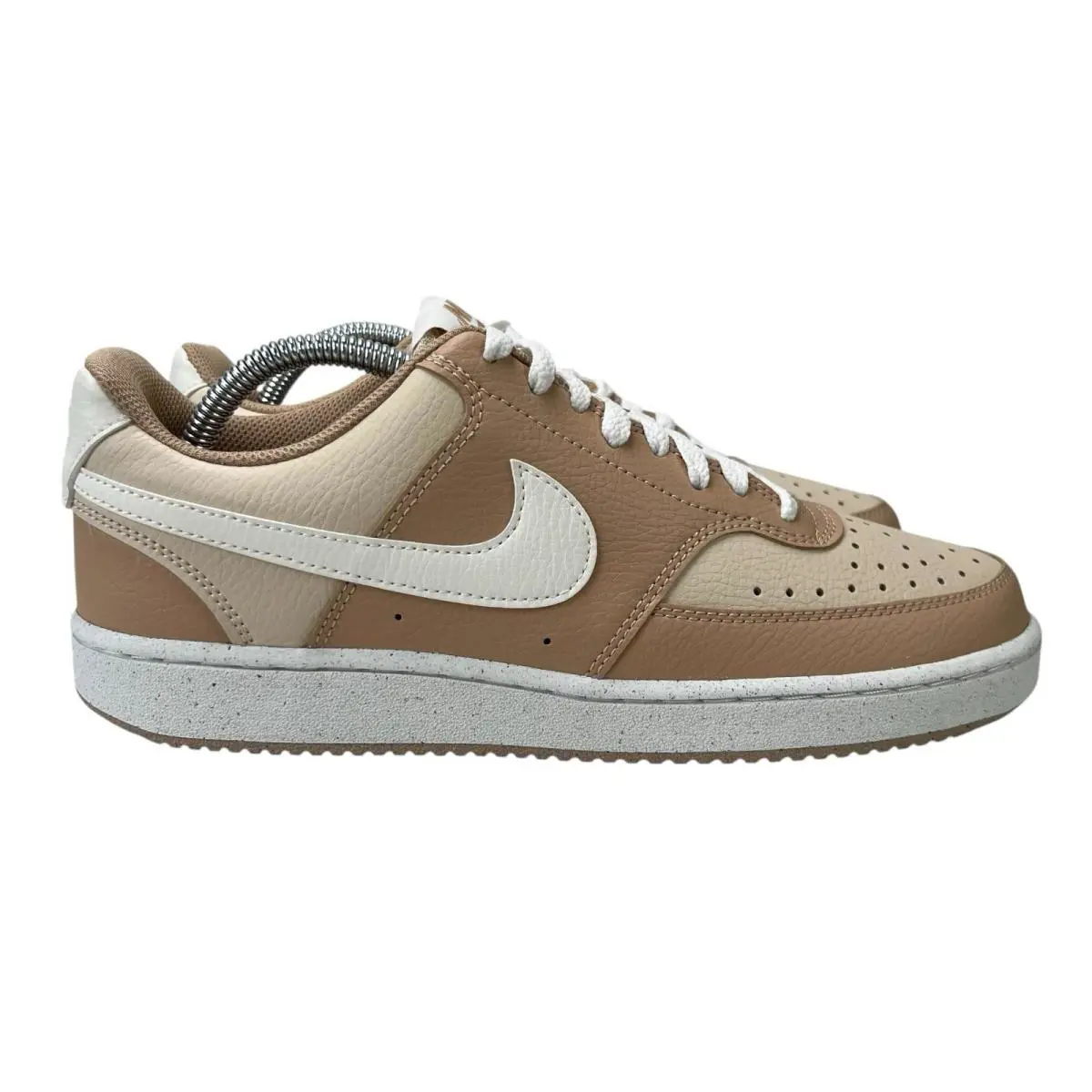 Nike Court Vision Low Sanddrift Sail Hemp Shoes IB4495-126 Men`s Size`s 8.5 - 12 - Tan